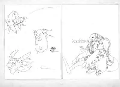 ALICESOFT ORION SCRIBBLES with CROQUIS ULTIMATE EDITION VOL.3 織音計画特別版  ラフ画集