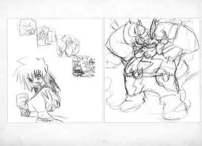 ALICESOFT ORION SCRIBBLES with CROQUIS ULTIMATE EDITION VOL.3 織音計画特別版  ラフ画集