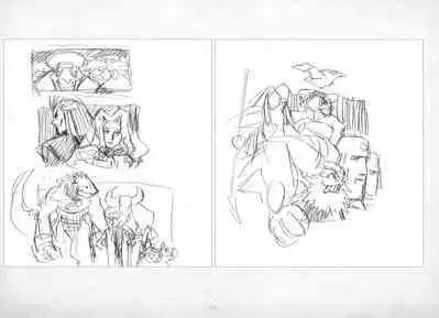 ALICESOFT ORION SCRIBBLES with CROQUIS ULTIMATE EDITION VOL.3 織音計画特別版  ラフ画集