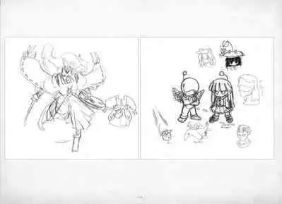 ALICESOFT ORION SCRIBBLES with CROQUIS ULTIMATE EDITION VOL.2 織音計画特別版  ラフ画集