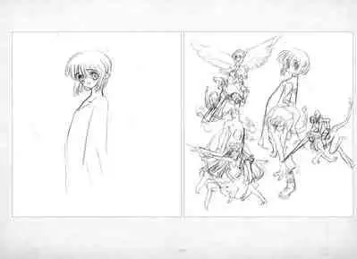 ALICESOFT ORION SCRIBBLES with CROQUIS ULTIMATE EDITION VOL.3 織音計画特別版  ラフ画集
