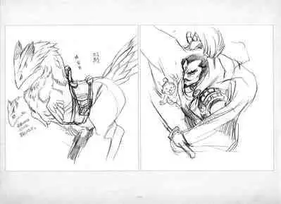 ALICESOFT ORION SCRIBBLES with CROQUIS ULTIMATE EDITION VOL.2 織音計画特別版  ラフ画集