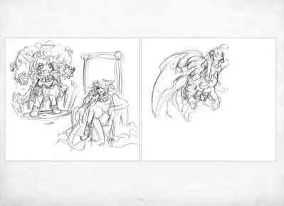 ALICESOFT ORION SCRIBBLES with CROQUIS ULTIMATE EDITION VOL.2 織音計画特別版  ラフ画集