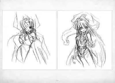 ALICESOFT ORION SCRIBBLES with CROQUIS ULTIMATE EDITION VOL.2 織音計画特別版  ラフ画集