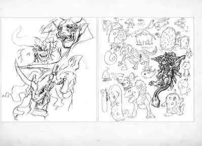 ALICESOFT ORION SCRIBBLES with CROQUIS ULTIMATE EDITION VOL.3 織音計画特別版  ラフ画集