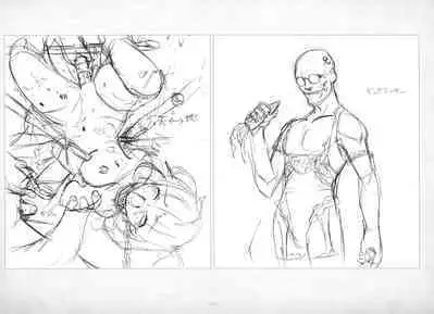 ALICESOFT ORION SCRIBBLES with CROQUIS ULTIMATE EDITION VOL.4 織音計画特別版  ラフ画集