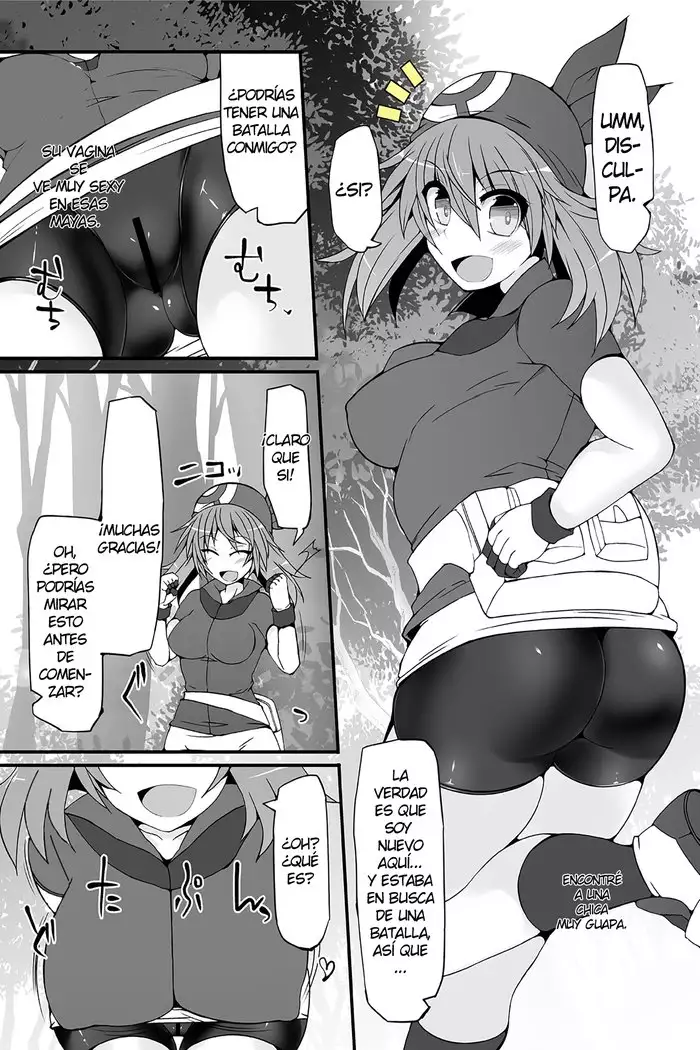 Pokemon Trainer Haruka Kyousei Saimin Battle | La Hipnótica Batalla de la Entrenadora Pokemon May