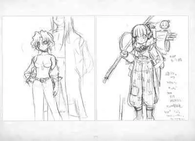 ALICESOFT ORION SCRIBBLES with CROQUIS ULTIMATE EDITION VOL.4 織音計画特別版  ラフ画集