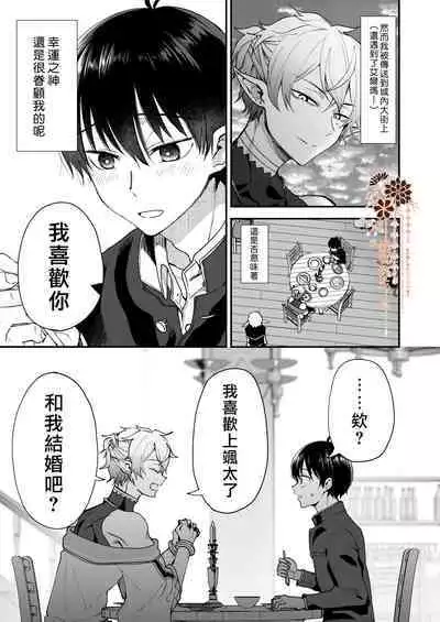 Isekai Ochi Shita Muchina Ore,Orufu Ni（Han Kyusei Tekini）Metora Remashita /关于我堕落到异世界 无知的我、被♂精灵半强迫地娶回家这件事 短篇