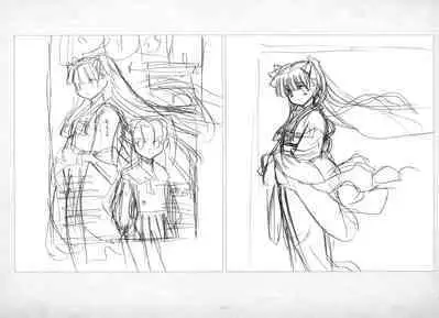 ALICESOFT ORION SCRIBBLES with CROQUIS ULTIMATE EDITION VOL.4 織音計画特別版  ラフ画集