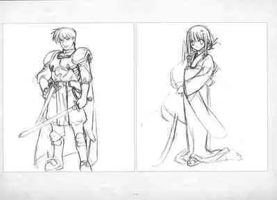 ALICESOFT ORION SCRIBBLES with CROQUIS ULTIMATE EDITION VOL.4 織音計画特別版  ラフ画集