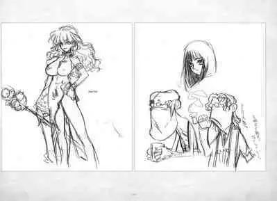 ALICESOFT ORION SCRIBBLES with CROQUIS ULTIMATE EDITION VOL.3 織音計画特別版  ラフ画集