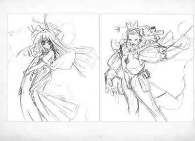 ALICESOFT ORION SCRIBBLES with CROQUIS ULTIMATE EDITION VOL.3 織音計画特別版  ラフ画集