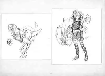ALICESOFT ORION SCRIBBLES with CROQUIS ULTIMATE EDITION VOL.2 織音計画特別版  ラフ画集