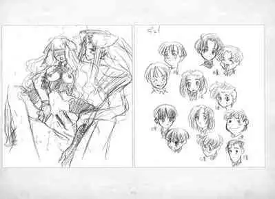 ALICESOFT ORION SCRIBBLES with CROQUIS ULTIMATE EDITION VOL.3 織音計画特別版  ラフ画集