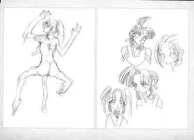 ALICESOFT ORION SCRIBBLES with CROQUIS ULTIMATE EDITION VOL.2 織音計画特別版  ラフ画集