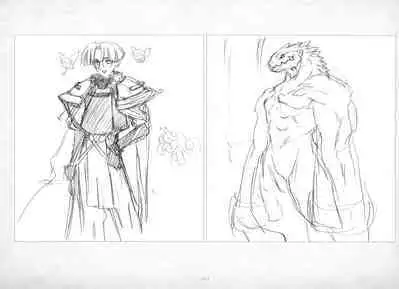 ALICESOFT ORION SCRIBBLES with CROQUIS ULTIMATE EDITION VOL.3 織音計画特別版  ラフ画集