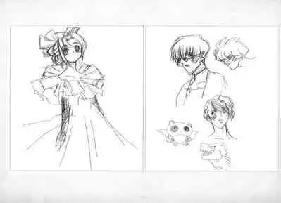 ALICESOFT ORION SCRIBBLES with CROQUIS ULTIMATE EDITION VOL.3 織音計画特別版  ラフ画集