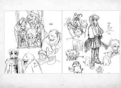 ALICESOFT ORION SCRIBBLES with CROQUIS ULTIMATE EDITION VOL.3 織音計画特別版  ラフ画集