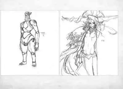 ALICESOFT ORION SCRIBBLES with CROQUIS ULTIMATE EDITION VOL.3 織音計画特別版  ラフ画集