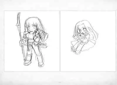 ALICESOFT ORION SCRIBBLES with CROQUIS ULTIMATE EDITION VOL.3 織音計画特別版  ラフ画集