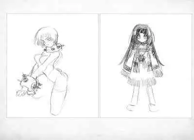 ALICESOFT ORION SCRIBBLES with CROQUIS ULTIMATE EDITION VOL.4 織音計画特別版  ラフ画集