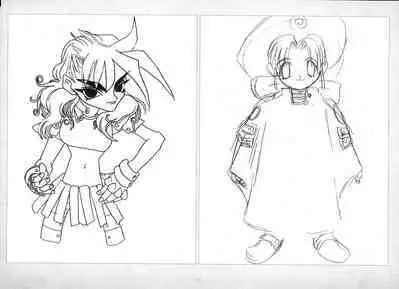 ALICESOFT ORION SCRIBBLES with CROQUIS ULTIMATE EDITION VOL.2 織音計画特別版  ラフ画集