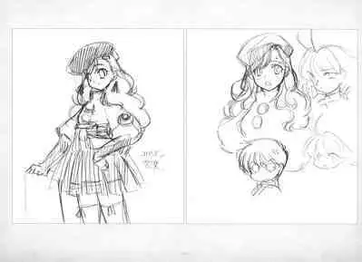 ALICESOFT ORION SCRIBBLES with CROQUIS ULTIMATE EDITION VOL.4 織音計画特別版  ラフ画集