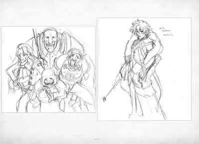 ALICESOFT ORION SCRIBBLES with CROQUIS ULTIMATE EDITION VOL.3 織音計画特別版  ラフ画集