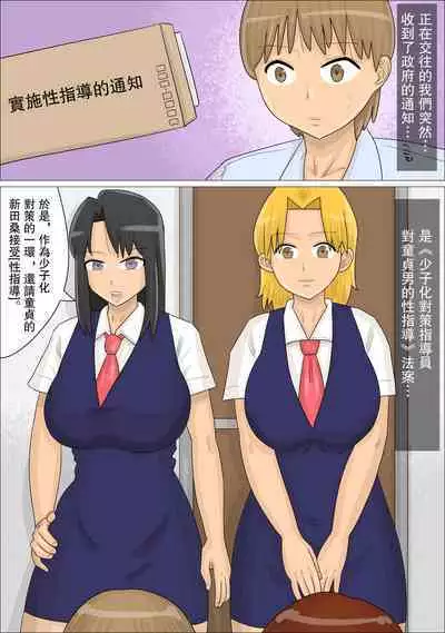 Seifu no  Shoushika Taisakuin no Onna-tachi ni, Seishidou Sareta Kareshi. | 被政府的少子化對策員的女人們性指導了的男朋友。