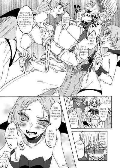 Saikyou Yuusha ga Zako Succubus Shimai no Seieki Server ni naru Hanashi!