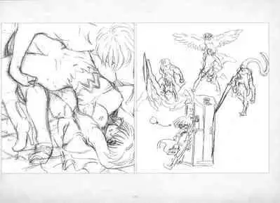 ALICESOFT ORION SCRIBBLES with CROQUIS ULTIMATE EDITION VOL.3 織音計画特別版  ラフ画集