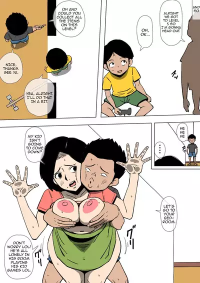 Okaa-san to Class no Yarichin ga | Mom and the Playboy Classmate