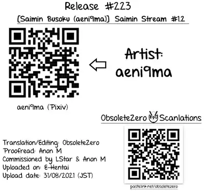 [Saimin Busoku (aeni9ma)] Saimin Stream #1.2 ||| HypnosiS Streams Episode 1.2 [English] [obsoletezero]