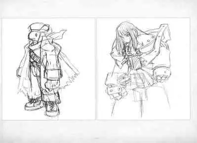 ALICESOFT ORION SCRIBBLES with CROQUIS ULTIMATE EDITION VOL.3 織音計画特別版  ラフ画集