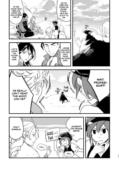 (TWINKLE MIRAGE 10) [Sasori no Karaage (ot)] 10-Nen-me no saikai | A 10-Year Reunion (Octopath Traveler) [English] [CulturedCommissions]