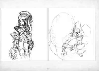 ALICESOFT ORION SCRIBBLES with CROQUIS ULTIMATE EDITION VOL.4 織音計画特別版  ラフ画集