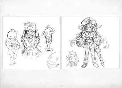 ALICESOFT ORION SCRIBBLES with CROQUIS ULTIMATE EDITION VOL.2 織音計画特別版  ラフ画集