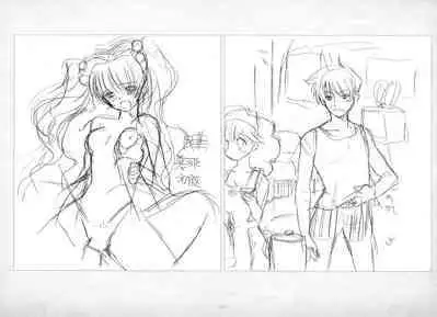 ALICESOFT ORION SCRIBBLES with CROQUIS ULTIMATE EDITION VOL.4 織音計画特別版  ラフ画集
