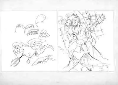 ALICESOFT ORION SCRIBBLES with CROQUIS ULTIMATE EDITION VOL.3 織音計画特別版  ラフ画集