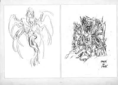 ALICESOFT ORION SCRIBBLES with CROQUIS ULTIMATE EDITION VOL.2 織音計画特別版  ラフ画集