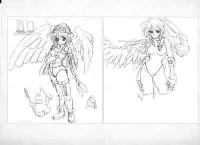 ALICESOFT ORION SCRIBBLES with CROQUIS ULTIMATE EDITION VOL.2 織音計画特別版  ラフ画集