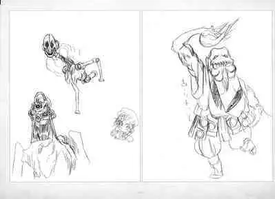 ALICESOFT ORION SCRIBBLES with CROQUIS ULTIMATE EDITION VOL.2 織音計画特別版  ラフ画集