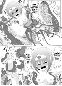 [Perilab (Perimaru)] Kakedashi Yuusha VS Shokushu Majin | Novice Hero VS Tentacle Demon [English] {Hennojin} [Digital]