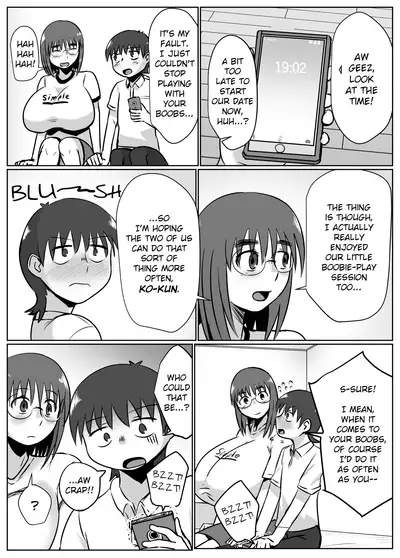 [Chichiyasu Factory (Chichiyasu)] Bonyuu Taishitsu na Bakunyuu Onna ga Oppai Play Suru to Kou Naru | Big Milky Titty Girl Gets Like This When You Play With Her Tits [English] [Digital]