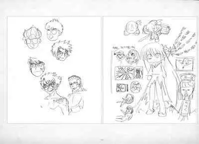 ALICESOFT ORION SCRIBBLES with CROQUIS ULTIMATE EDITION VOL.4 織音計画特別版  ラフ画集
