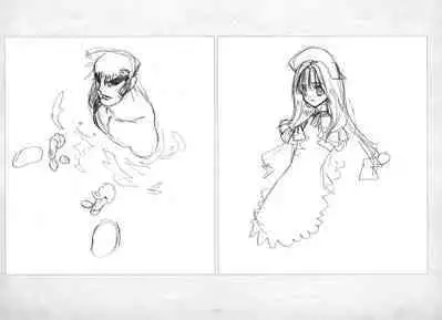ALICESOFT ORION SCRIBBLES with CROQUIS ULTIMATE EDITION VOL.4 織音計画特別版  ラフ画集