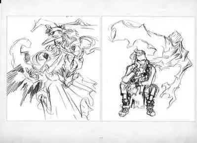 ALICESOFT ORION SCRIBBLES with CROQUIS ULTIMATE EDITION VOL.2 織音計画特別版  ラフ画集