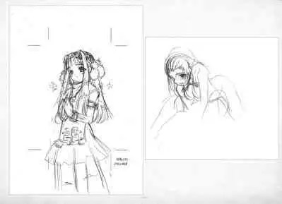 ALICESOFT ORION SCRIBBLES with CROQUIS ULTIMATE EDITION VOL.4 織音計画特別版  ラフ画集