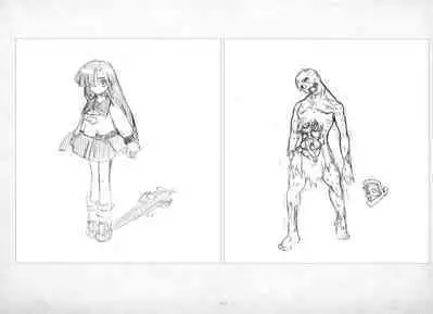 ALICESOFT ORION SCRIBBLES with CROQUIS ULTIMATE EDITION VOL.3 織音計画特別版  ラフ画集